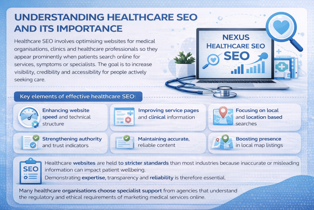 Healthcare SEO Infographic
