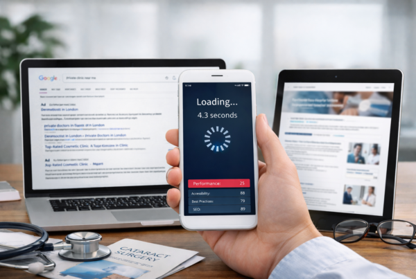 How Page Speed Affects Patient Enquiries