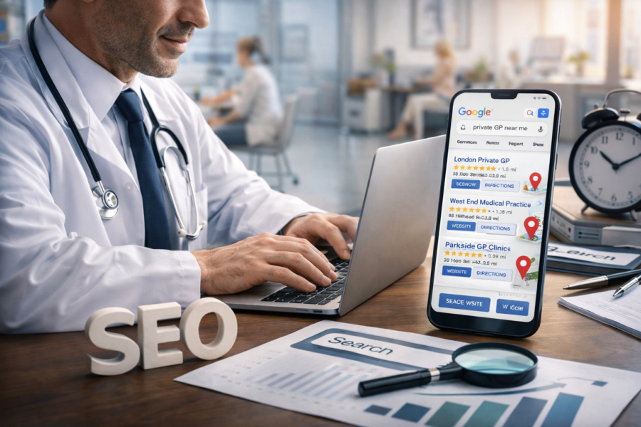 SEO for Private GP Clinics UK